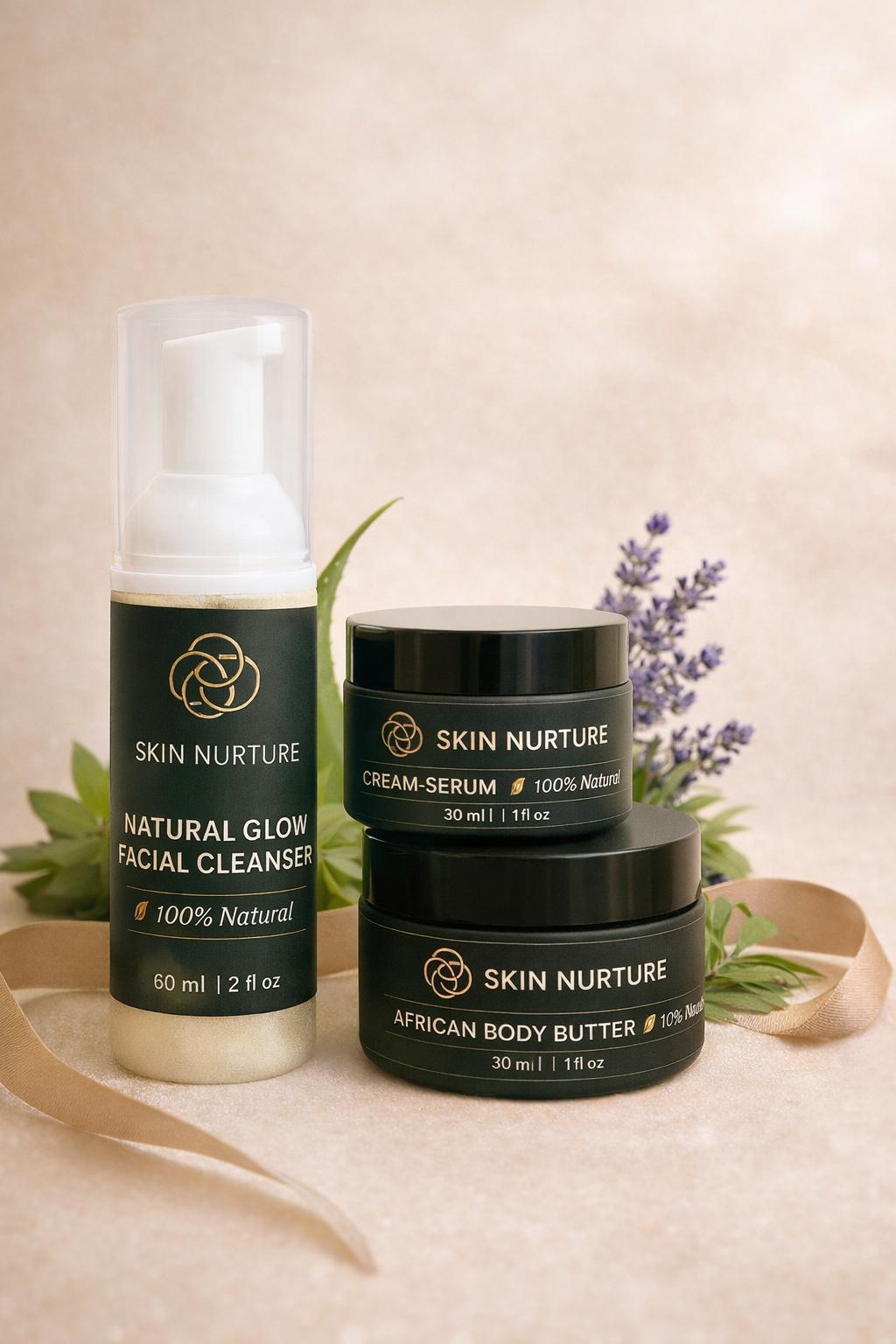 Organic skincare gift set for Valentines