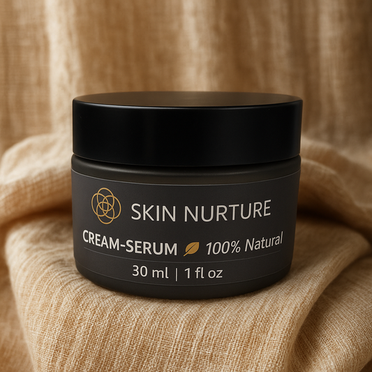 Organic Nurturing face Cream-Serum (1 oz)