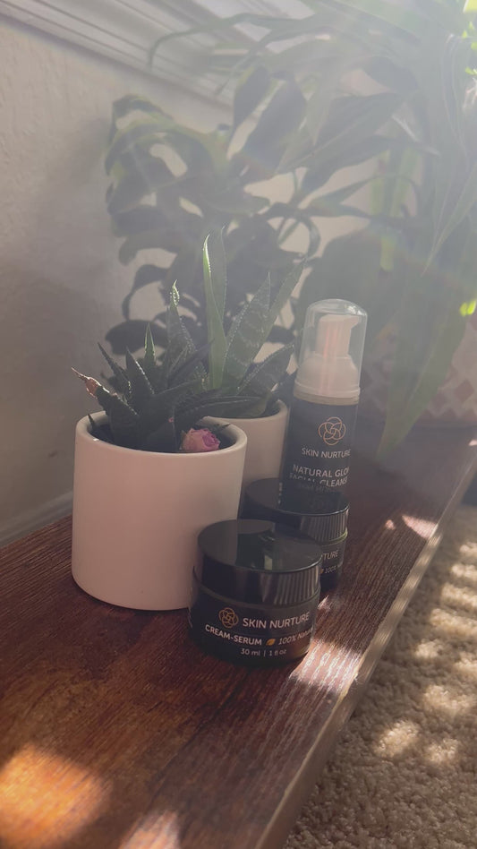 Organic skincare gift set for Valentines