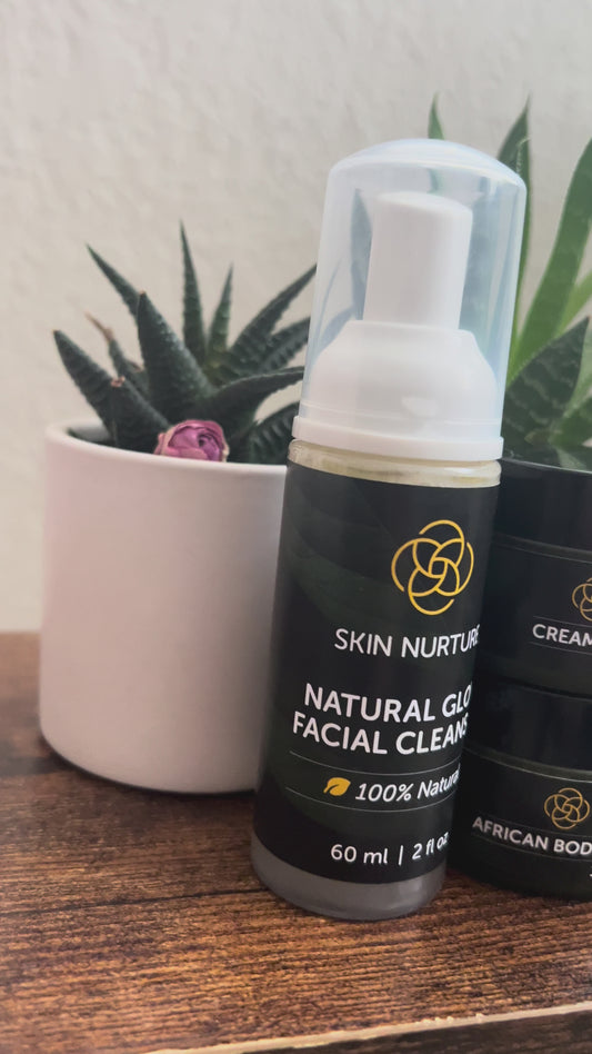 Organic skincare gift set